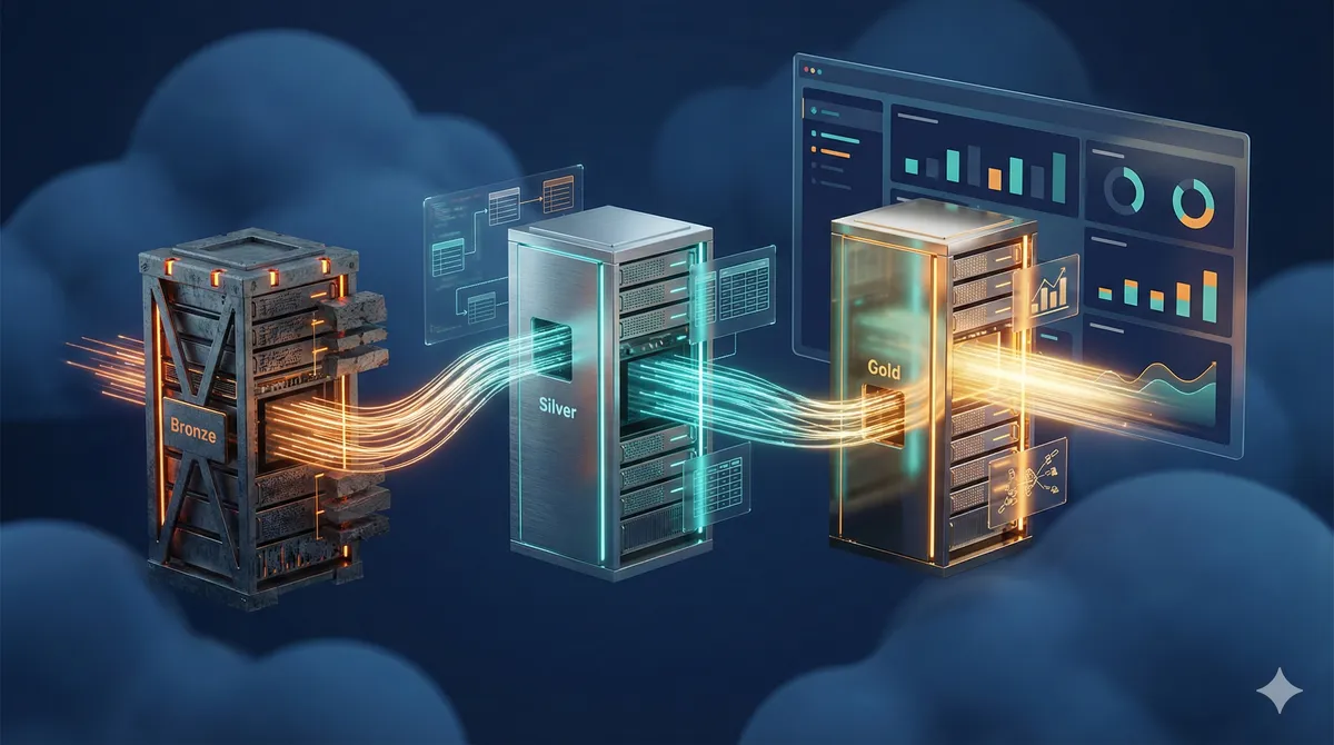 Arquitectura ETL Bronze Silver Gold en AWS con Glue y Athena: guia practica